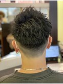 大人気！爽やかナチュラルフェードカット　7