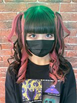 アルク(A.R.K)&nbsp;地雷系ピンクハーフカラー