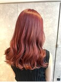#高知 #美容室 #黒染め #ブリーチ #1回 #ピンク #カラー #10代