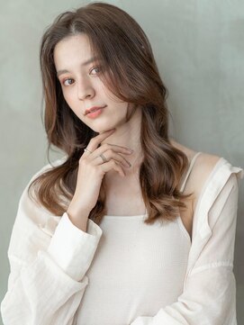 ドットハリス(.Hallis) 大人可愛い/インナーカラー/レイヤー/20代30代40代