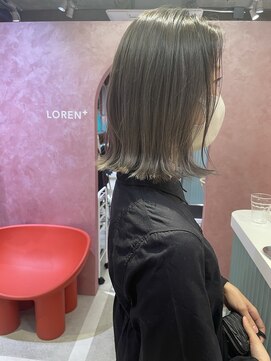 ローレンジウ(LOREN JU) 名駅/名古屋駅/学割U24/レイヤーカット/オージュア/ダブルカラー