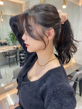 ロンドフルール 大宮東口(Lond fleur) 【石畑結華】韓国顔まわりおくれ毛前髪