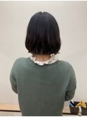 切りっぱなしボブ／パツっとボブ／ミニボブ