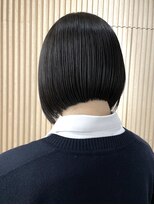 ロンドプロフィール 浦和(Lond profil)&nbsp;ワンカラーでできる艶感アップ！アッシュカラー　ミニボブ