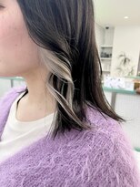 エイト 川崎店(EIGHT)&nbsp;［川崎］ブリーチハイトーンイヤリングホワイトカラー