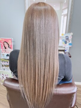 ヘアーアンドメイク カナン(HAIR&MAKE CANAAN) ミルクティーカラー