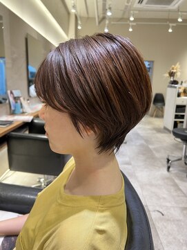 シェル 国分寺(shell) ショート/ショートボブ/ベージュ/アッシュベージュ/赤み消し