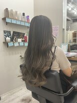 ヘアースタジオココルッチ(hair studio CoCo-Rucchi)&nbsp;バレイヤージュ×グレージュ