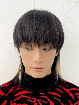 クク 渋谷(QUQU) メンズマレット　ショートウルフ