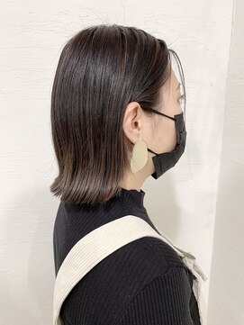 ローグ ヘアー 金町店(Rogue HAIR) ローグ金町《沙月》　肩ギリの外ハネボブ
