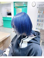 エイチエムヘアー サッポロ(HM HAIR Sapporo) ブルーカラー☆