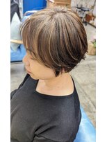 カタチバイアンジュ 長町南店(katachi byAnge)&nbsp;【katachi 】白髪ぼかしハイライトカラー