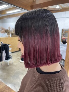 アドア ヘアーステージ ピンクローズカラー