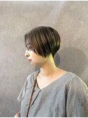磐田でできる!アンブレラカラー×ショートヘア