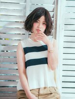 カバーヘア ブリス 志木南口駅前店(COVER HAIR bliss)&nbsp;フレンチカジュアルひし形レイヤーカットボブパーマtk3志木