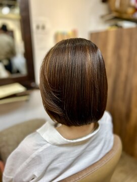 リアル hair make RE@L 極さらストレートボブ