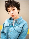 ショートボブ×パーマスタイル