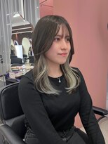 ボヌール オオサカ(Bonheur OSAKA) アッシュショコラ×インナーベージュ【【吉田】】