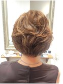40代50代60代/ふんわりショート/パーマショート/大人ショート