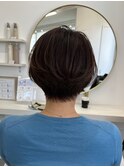30代からの大人女性に＊ひし形シルエットの美フォルムショート