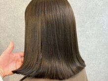 髪質改善カラー【6】カラーの悪い成分をしっかり除去♪こだわりのシャンプーでダメージレスな髪へ！