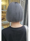 ミニボブ×シルバーグレー
