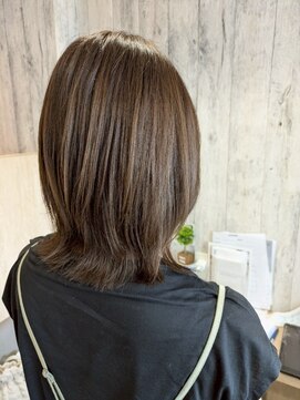 エヌアンドエー せんげん台店(N&A) 軽やかニュアンス◎レイヤーミディ/ブラウン/外ハネ