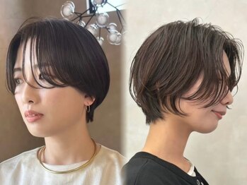 ラヴィズム 名駅店(LUVISM)の写真/自然な丸みとボリューム感を演出する女性らしいショートは”LUVISM”に安心してお任せ◎
