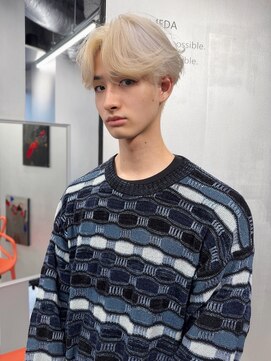 ペレ 梅田(PELE) サーフカール/スパイキーショート/ブルーブラック/梅田