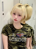 ロンドソレイユ 池袋(Lond soleil)&nbsp;くびれヘア/顔周り/韓国/ボブ/レイヤーカット/前髪/カラー/池袋