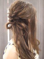 クレメント サロン ブル(Clement Salon Bull)&nbsp;【松戸BULL】くるリボン×ハーフアップ