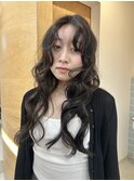 コテ巻きロング