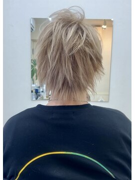 ヘアーサロンアンク(hair salon anc) 1ブリーチベージュ