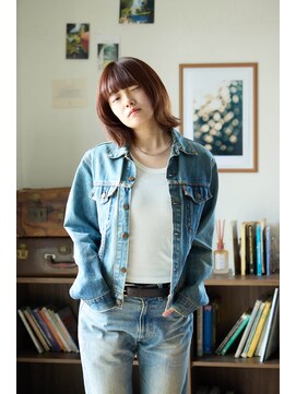 ヘアデザイン プティパ(Hair Design petit-pas) ボブスタイル×顔まわりレイヤーカット♪