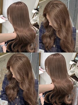 アマトウキョウスマートサロン(AMA TOKYO×Smart Salon) チョコブラウン  マロンブラウン  透明感カラー