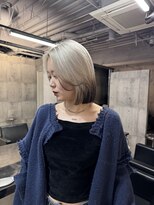 メゾン 心斎橋店(Maison)&nbsp;ホワイト×ブラウンのルーツカラー