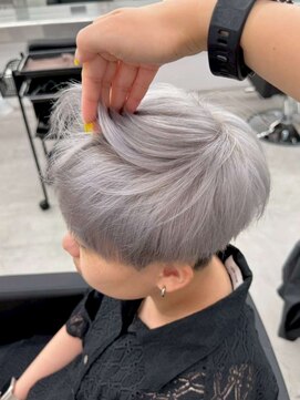 フェノメノン 栄店(PHENOMENON) メンズ/2ブリーチカラー/ホワイト