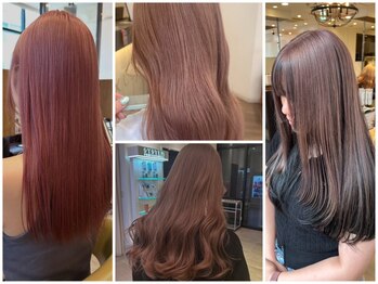 ソワン ドゥ ブレス コフレ あべの店(soin de brace×coffret)の写真/毎月通いたくなるお手軽価格が魅力!ハイトーンからナチュラルまでトレンドをおさえた美容院☆