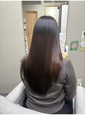 アイロンいらずな美髪ヘア