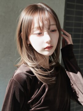 大人可愛い20代30代40代レイヤーロング