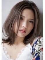 ランソ 新宿(RUNSO)&nbsp;ミディアムレイヤーカット｜大人くびれミディアム