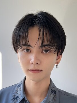 アフロート ギンザ(AFLOAT GINZA) ビジネス シースルーセンターパート 刈り上げ 20代30代40代