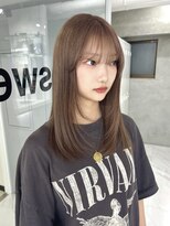 スウィープ 平尾(sweep) 【sweep_shizuna】グレージュ/ブリーチ/福岡/平尾/髪質改善