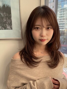 ハニーシブヤ(HONEY shibuya) レイヤーカット/スウィートベージュ/ハッシュカット/髪質改善2