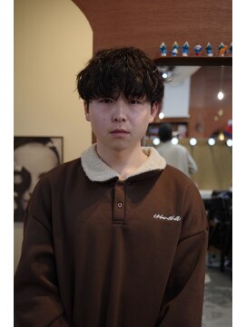 エディ(Edy) メンズマッシュ波巻きパーマニュアンスパーマケアパーマ