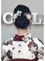 グッドライフヘアー(GOOD LIFE hair)&nbsp;『卒業式袴スタイル×大人上品シニヨンヘア』