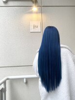 ジウ(jiu)&nbsp;Blue hair color
