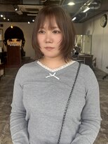 ニードジェリコ(NEED JERICHO)&nbsp;髪質改善カラーとセットの簡単なレイヤーボブ