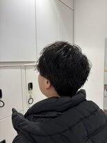 ケンジ 平塚 アネッタ(KENJE annetta)&nbsp;マッシュスタイル　なみまきパーマ