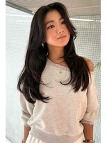 ランズ アネックス 梅田(LANDS ANNEX)&nbsp;カーテンバングでレイヤーカット 【大阪 梅田】